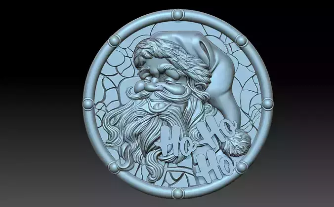 Santa Claus 3D print model