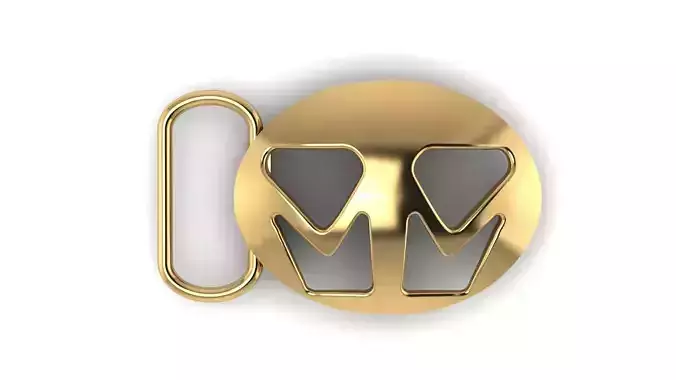 Men Fashion Belt buckle 3d Printable Model 3D print model