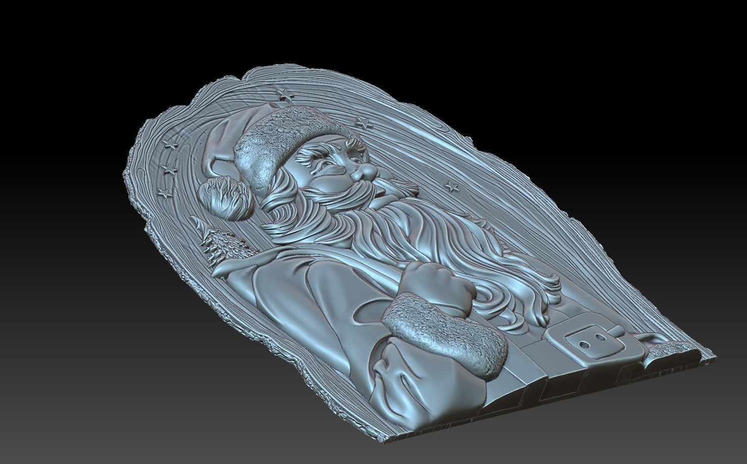 Santa Claus 3D print model_4