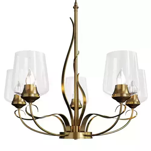 Flora 5 Arm Chandelier