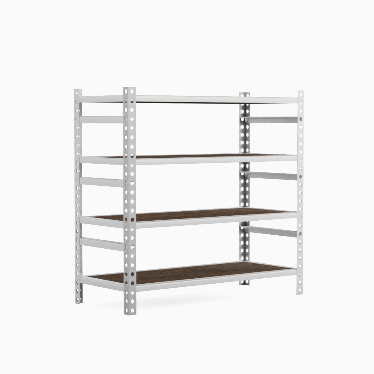 Metal Shelf 01 3D model_2