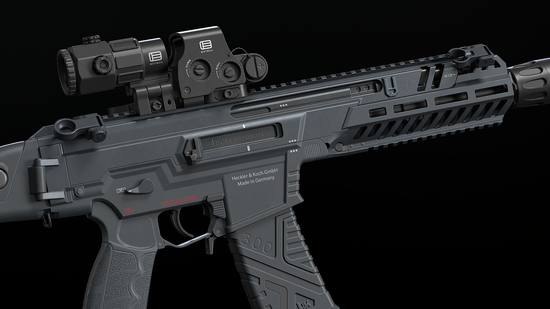 HK437 Low-poly 3D model_0
