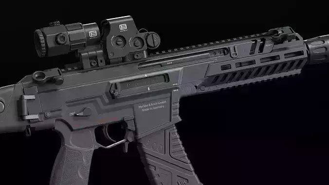 HK437 Low-poly 3D model