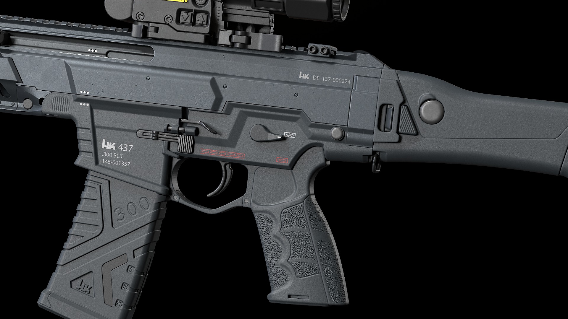HK437 Low-poly 3D model_12