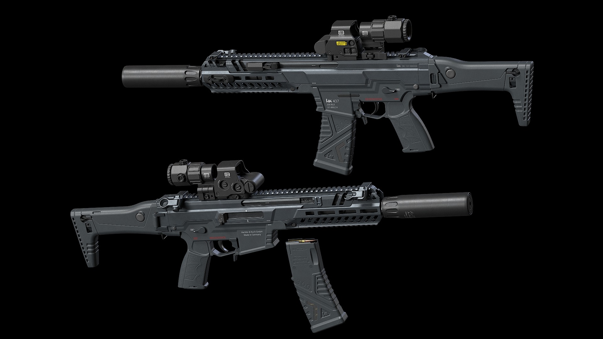 HK437 Low-poly 3D model_17