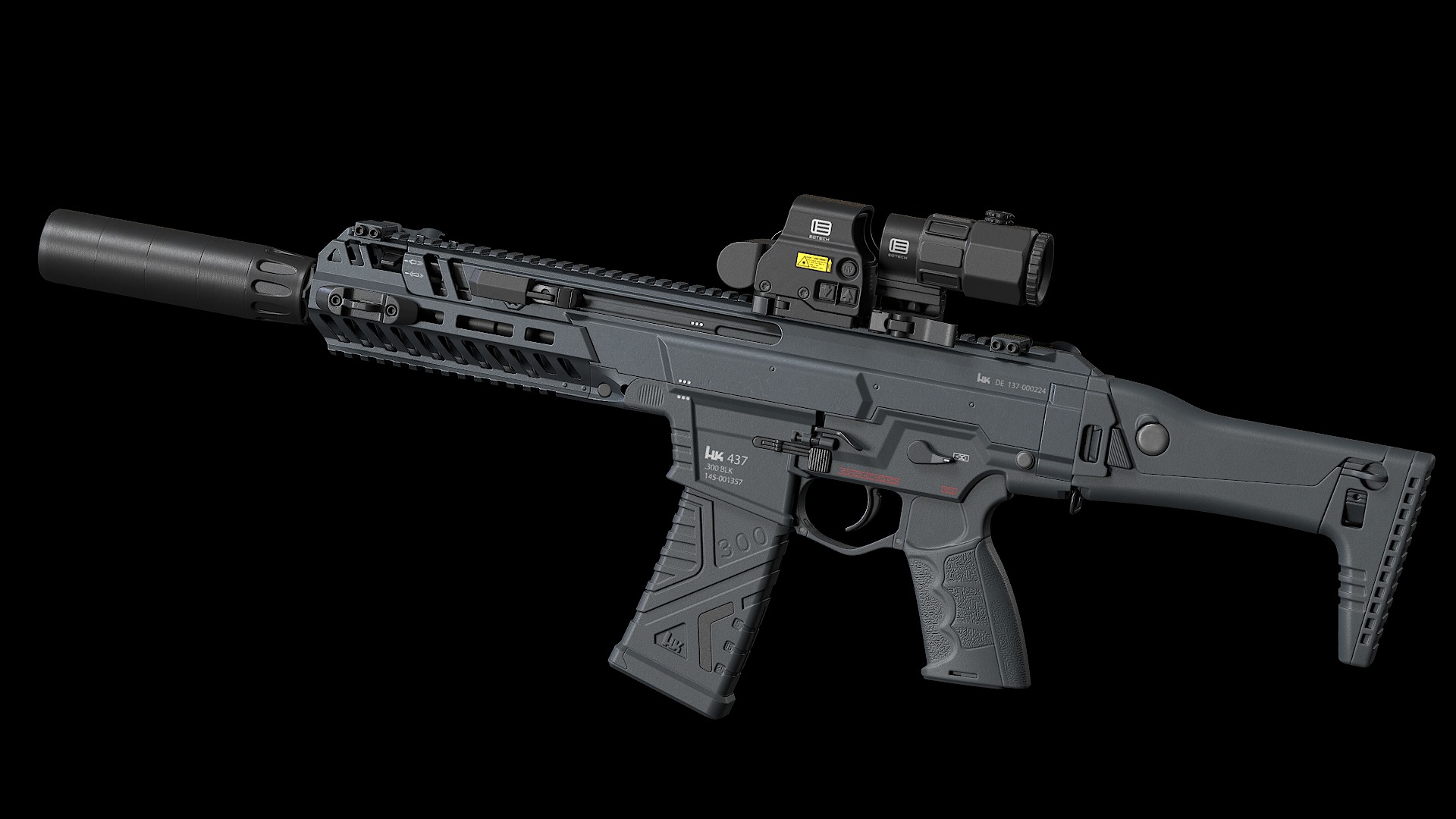 HK437 Low-poly 3D model_8