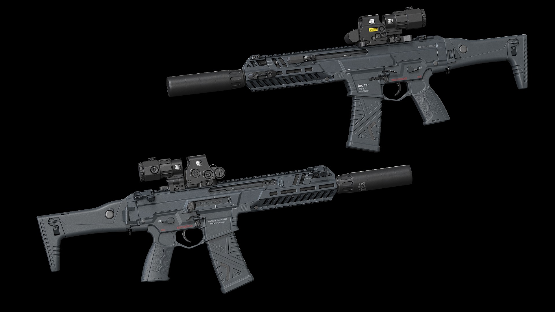 HK437 Low-poly 3D model_11