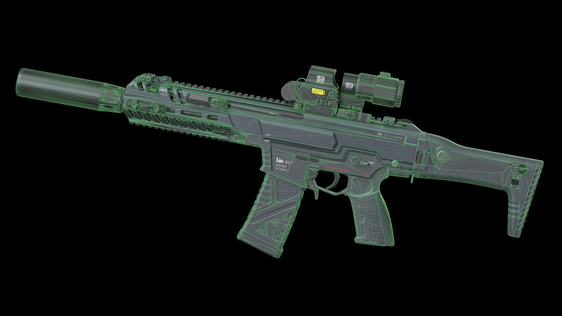 HK437 Low-poly 3D model_27