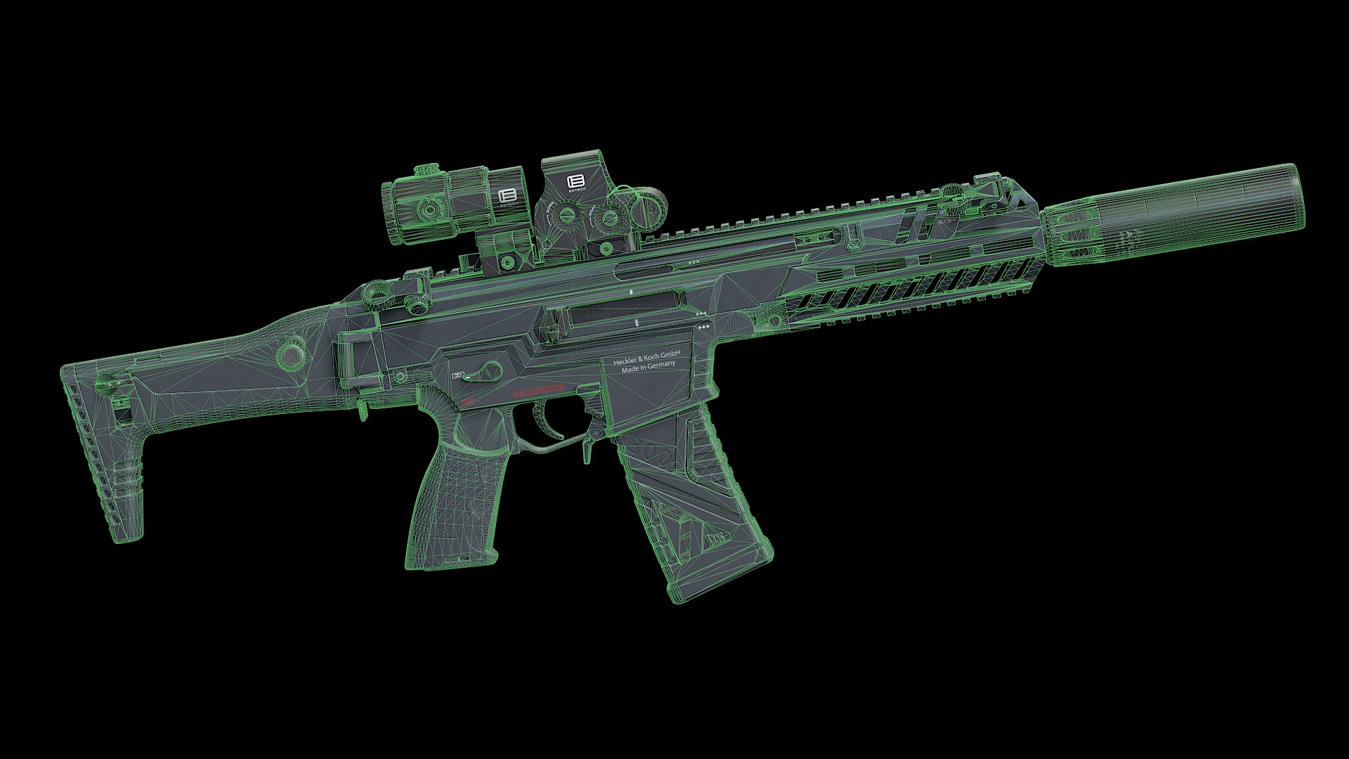 HK437 Low-poly 3D model_26