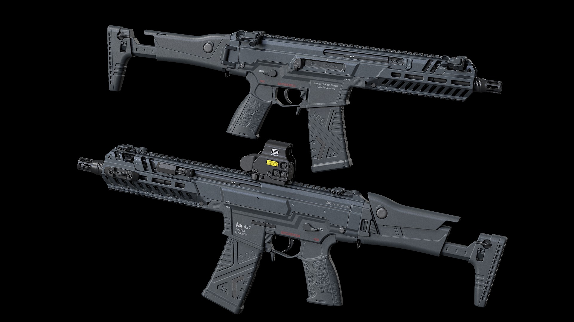 HK437 Low-poly 3D model_14