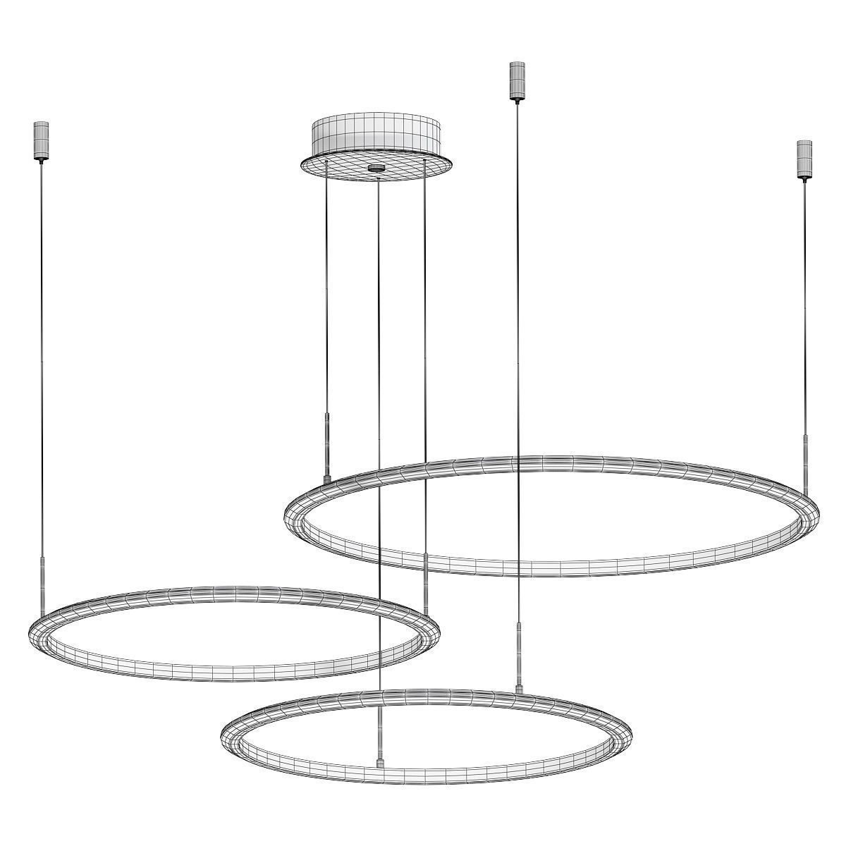 MODERN SUSPENSION 3 Low-poly 3D model_2