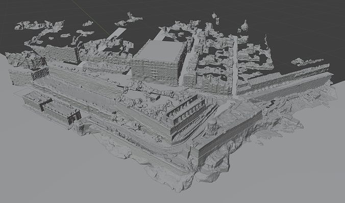 City of Valletta 3D model 5