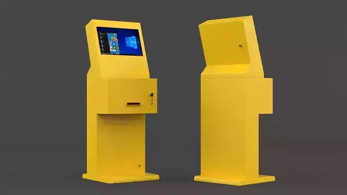 Digital Kiosk 3D model
