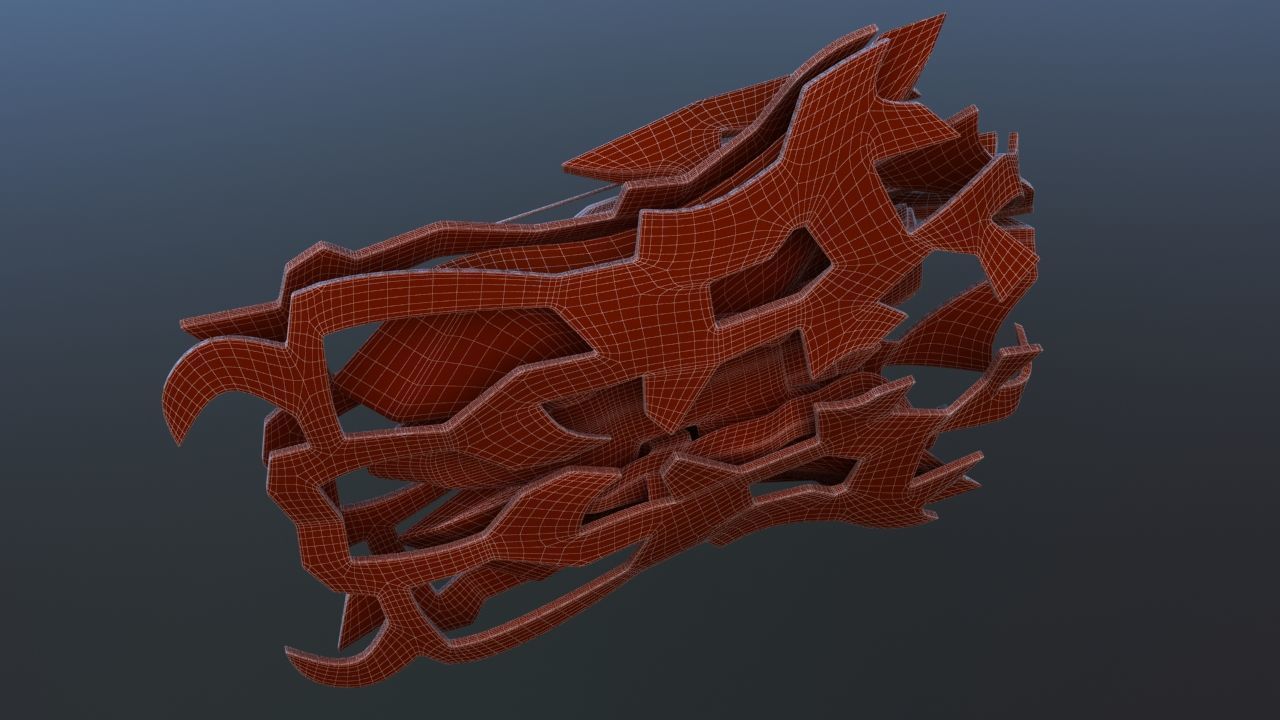 Aircraft Battle Robot 3D model_29