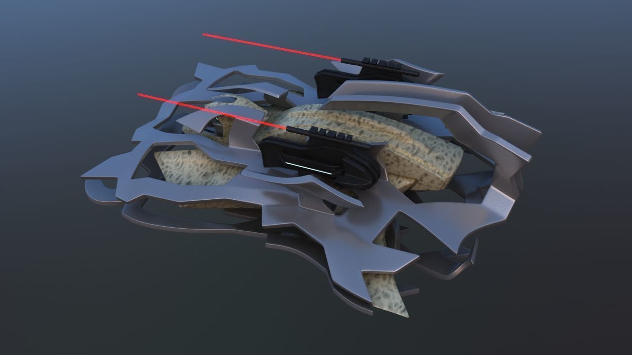 Aircraft Battle Robot 3D model_17