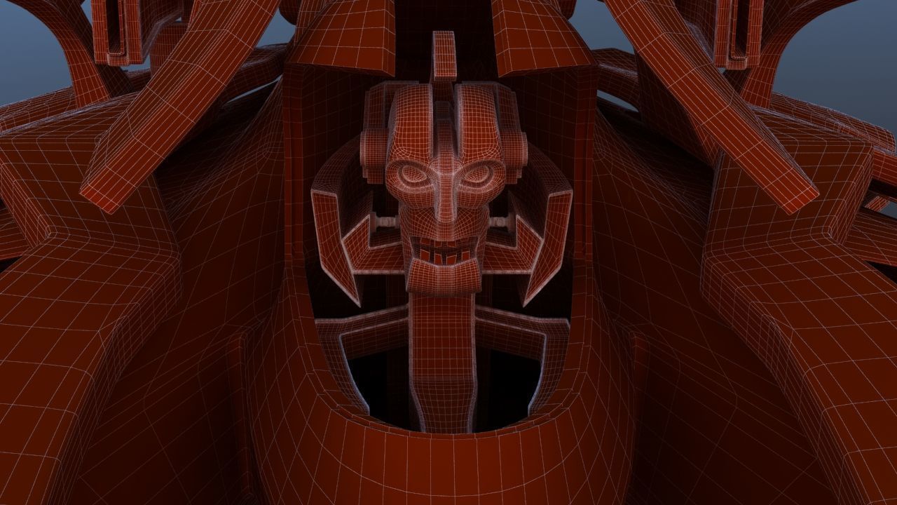 Aircraft Battle Robot 3D model_31