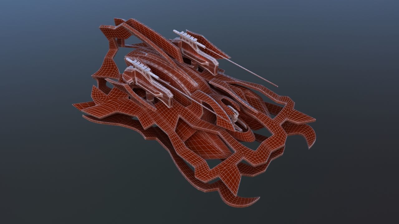 Aircraft Battle Robot 3D model_25