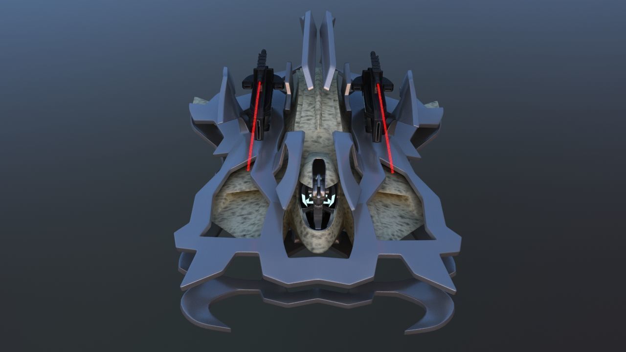 Aircraft Battle Robot 3D model_21