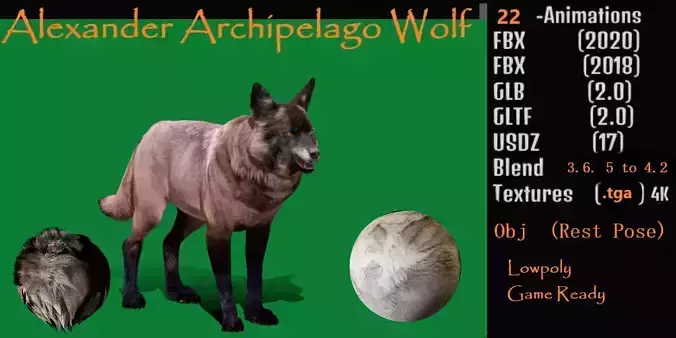 Alexander Archipelago Wolf