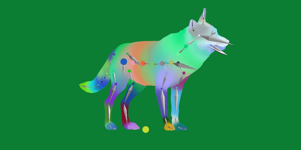 Alexander Archipelago Wolf Low-poly 3D model_27