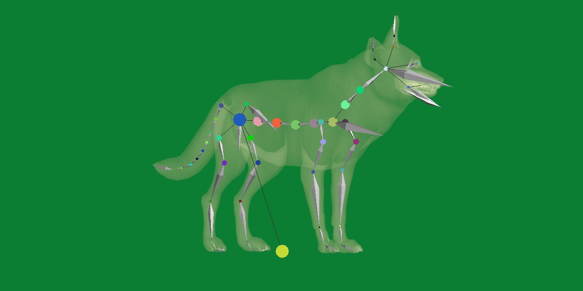 Alexander Archipelago Wolf Low-poly 3D model_26