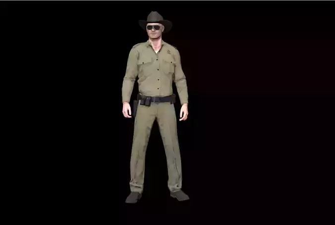 USA Policeman 3D