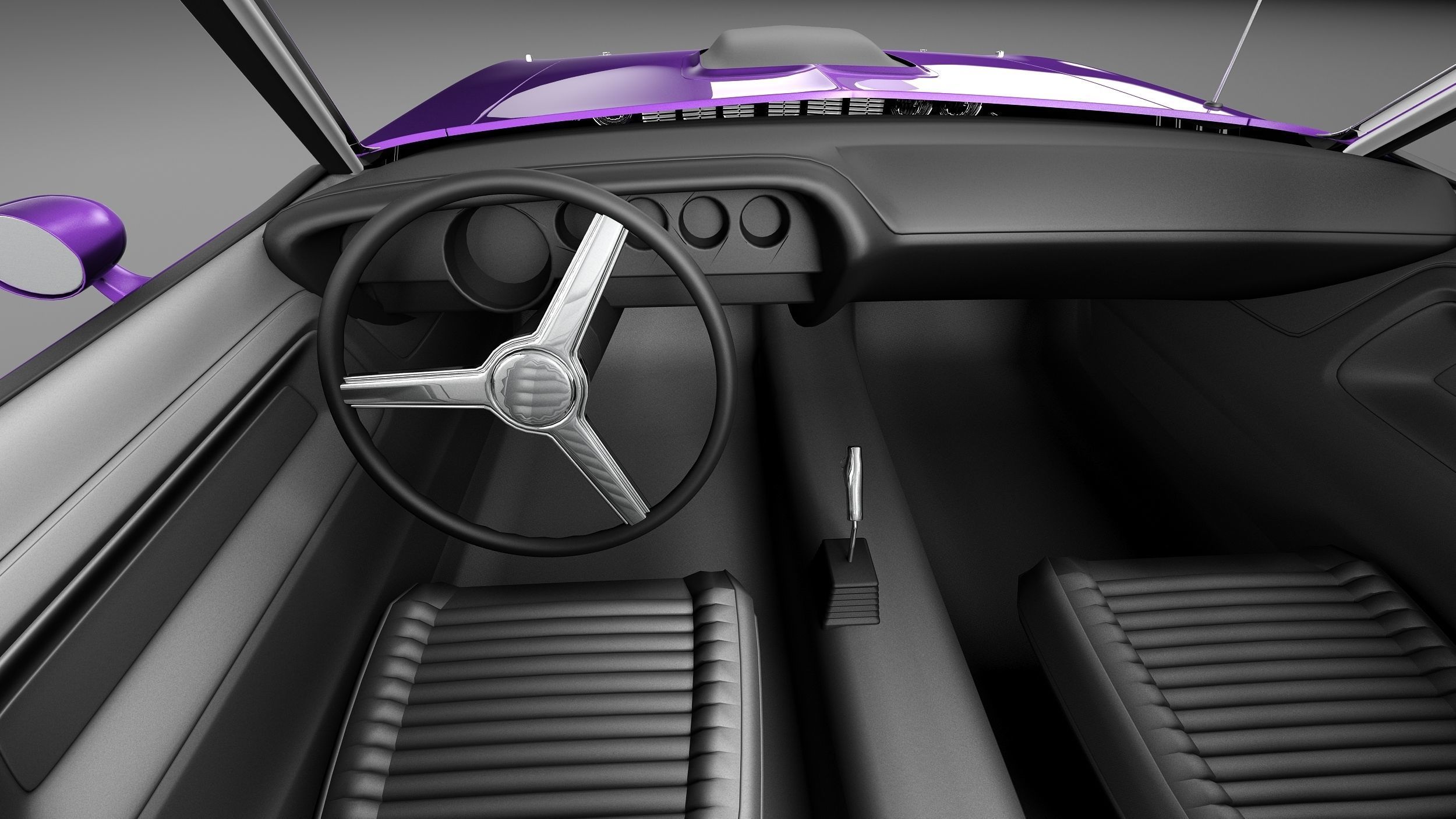 Plymouth Hemi Cuda Barracuda 1971 3D model_16