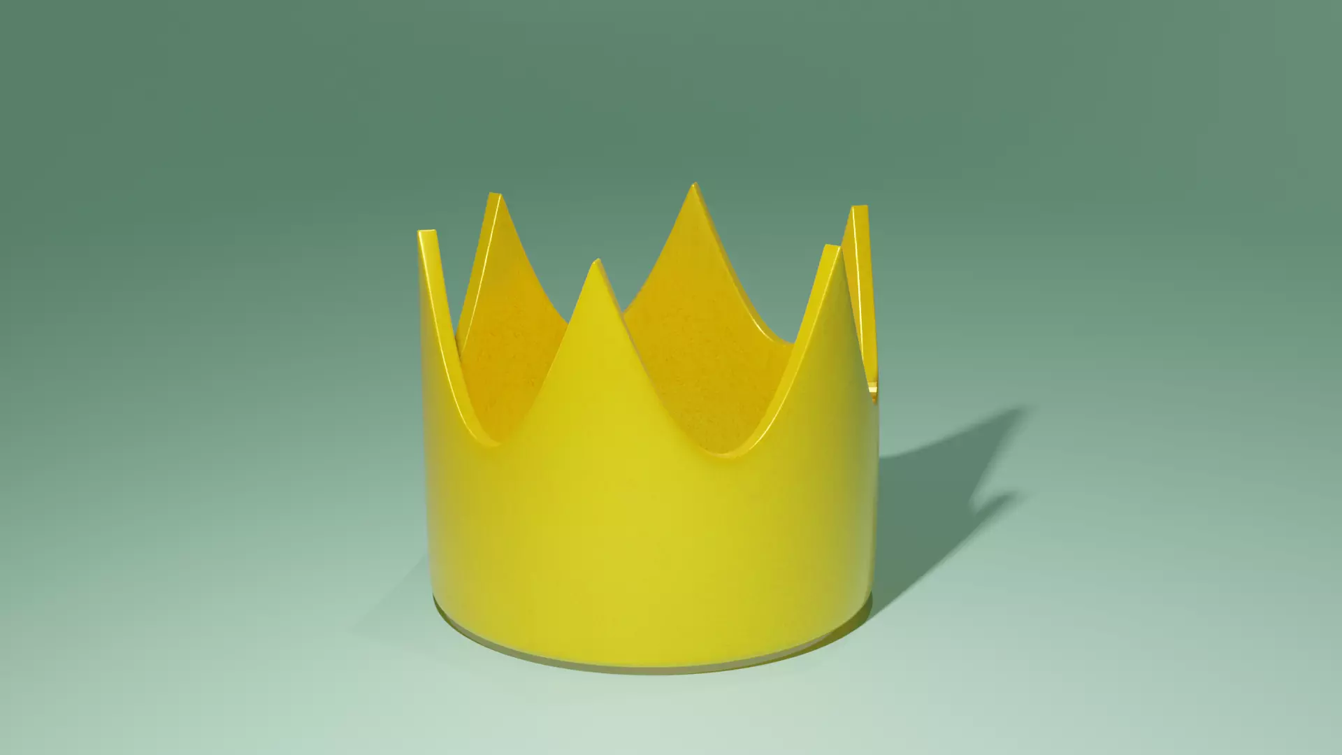 Crown  Free low-poly 3D model_0