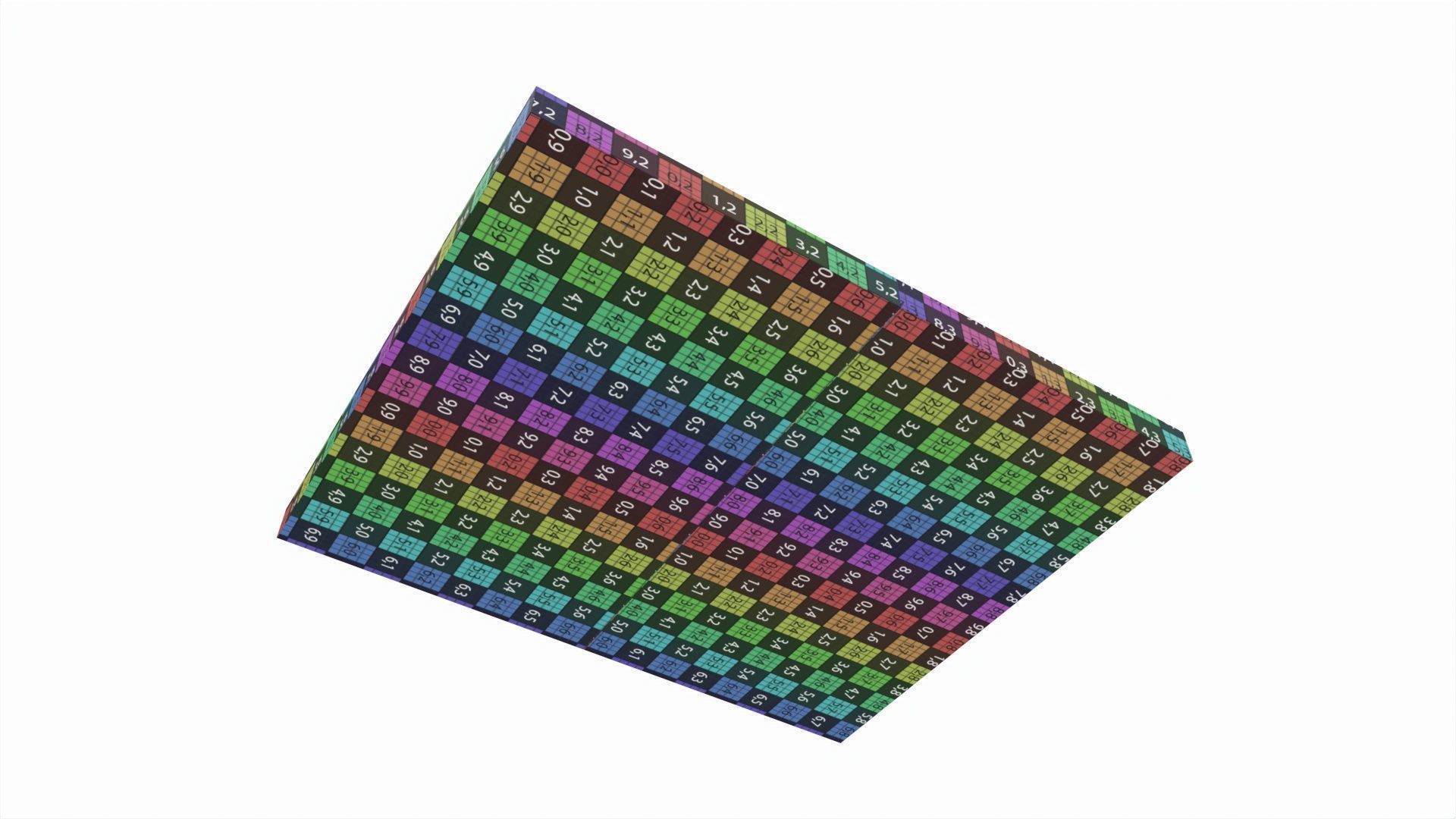 Chisel set in wooden box 3D model_9