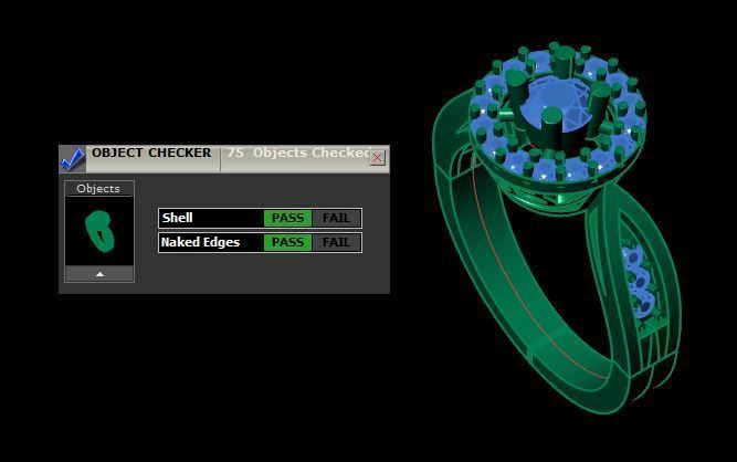 daimond ring 3D print model_18