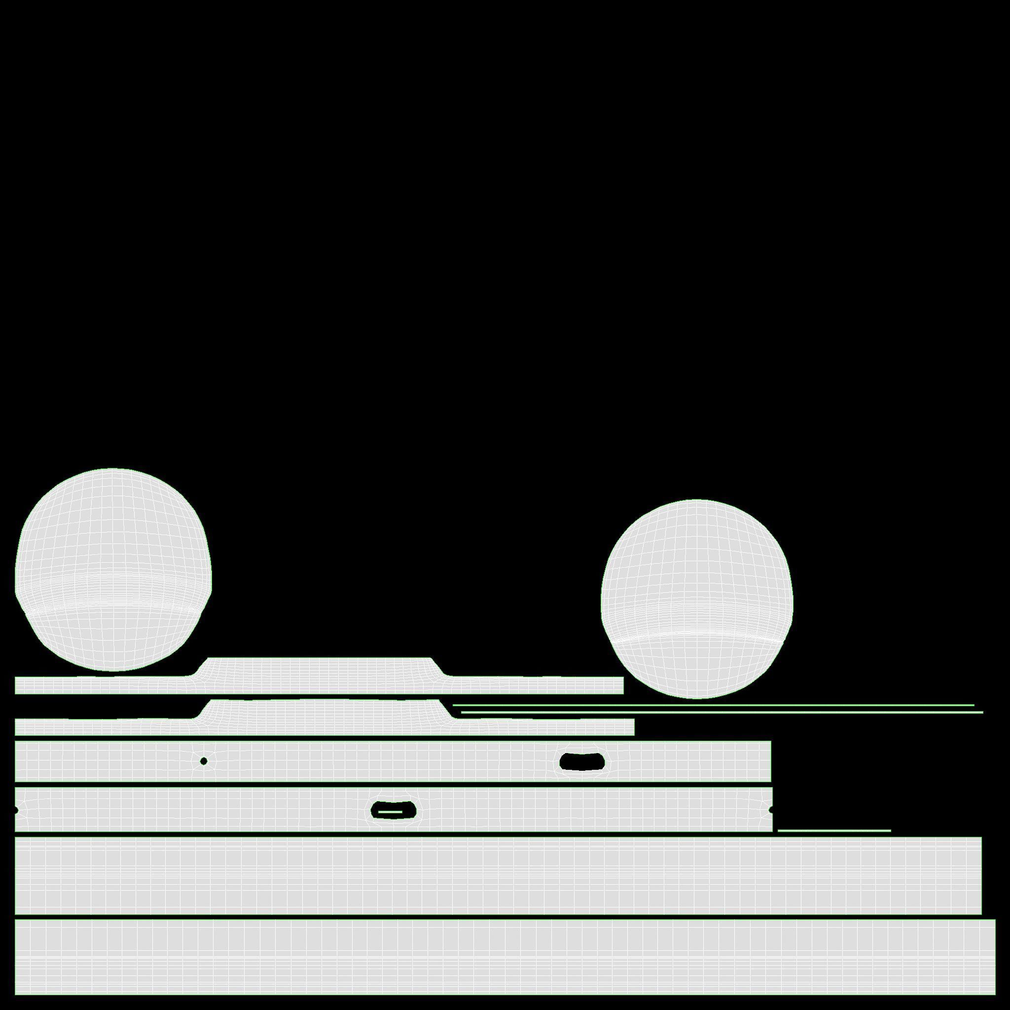 Paper coffee cup with pair of donuts 3D model_15