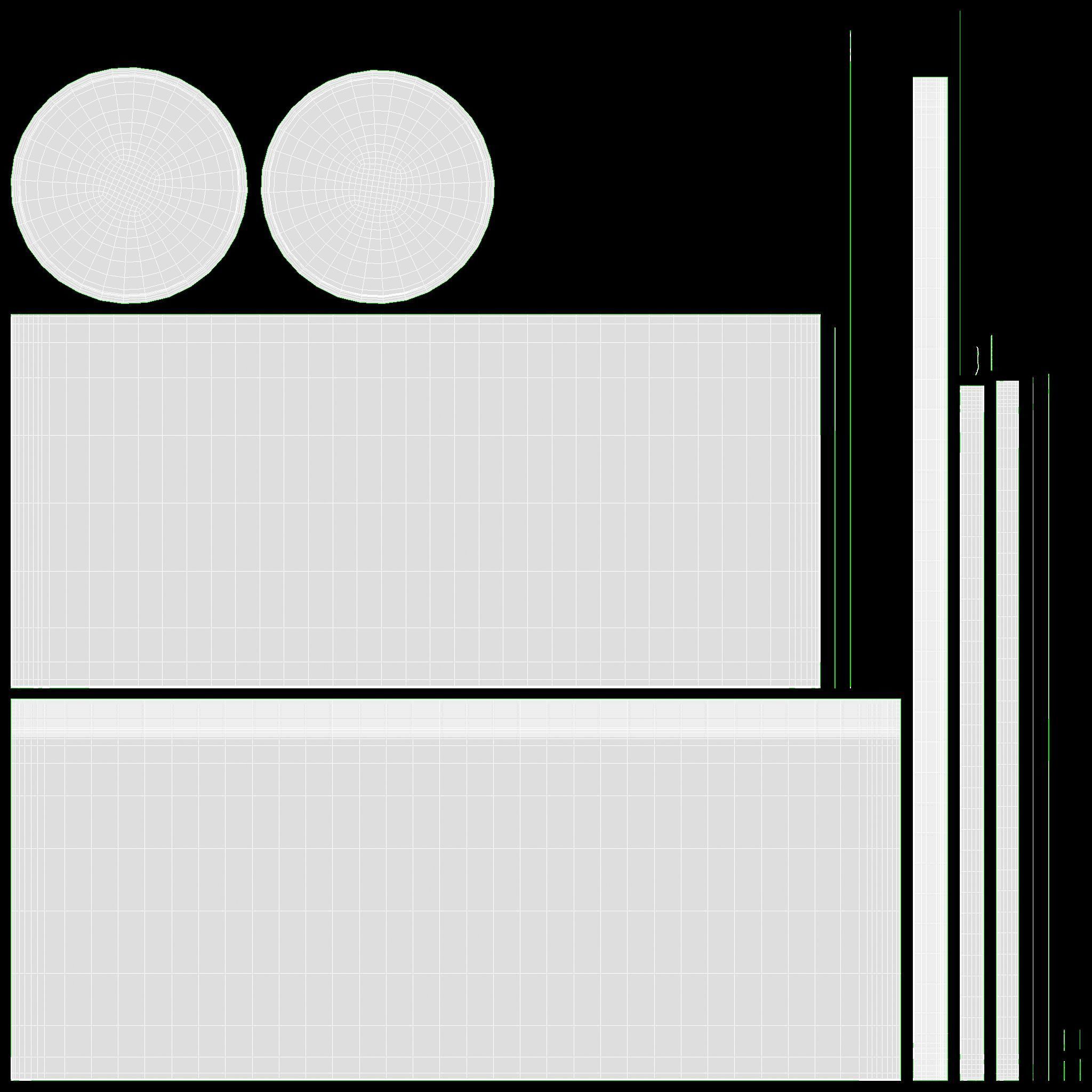 Paper coffee cup with pair of donuts 3D model_12