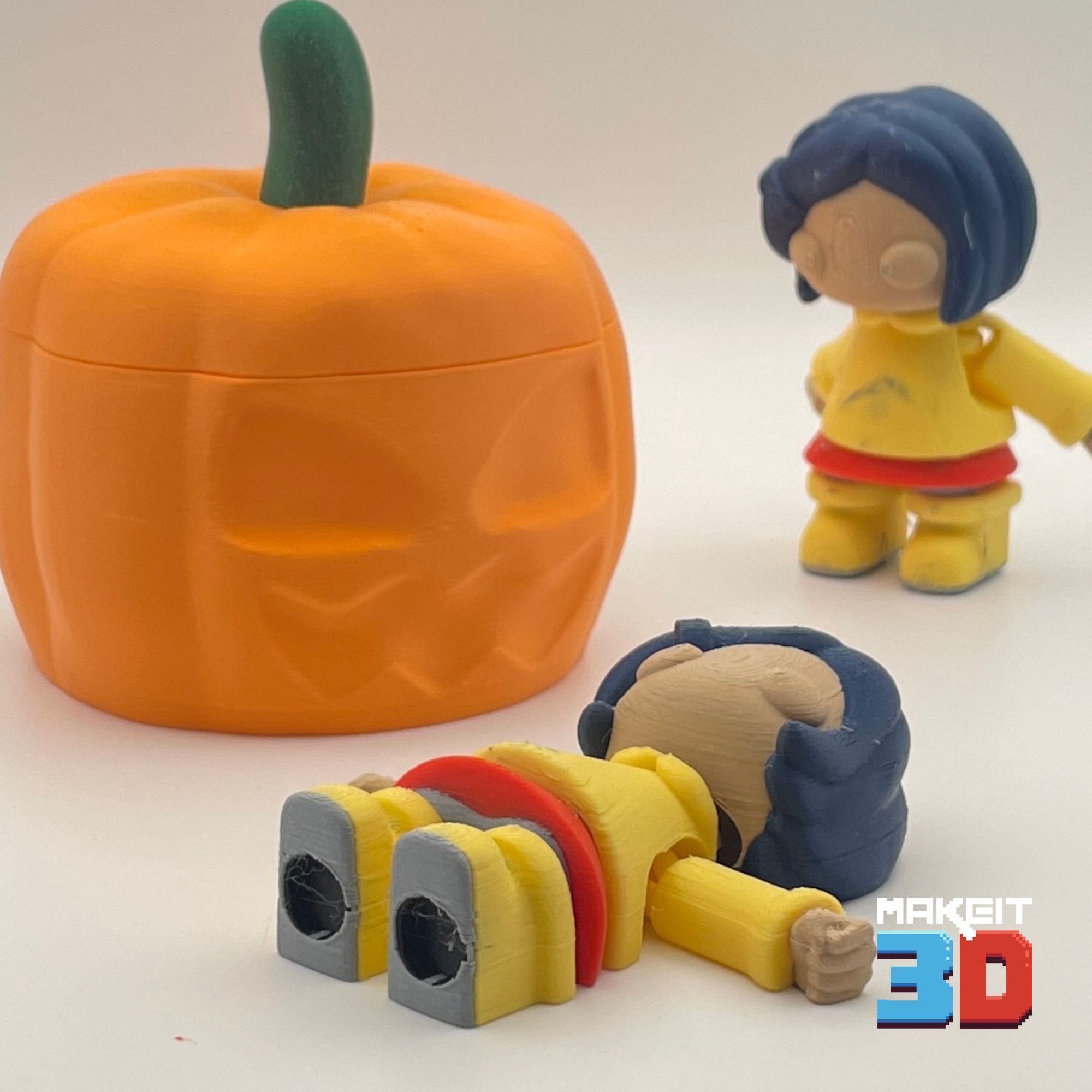 3D Printable Coraline  3D print model_1
