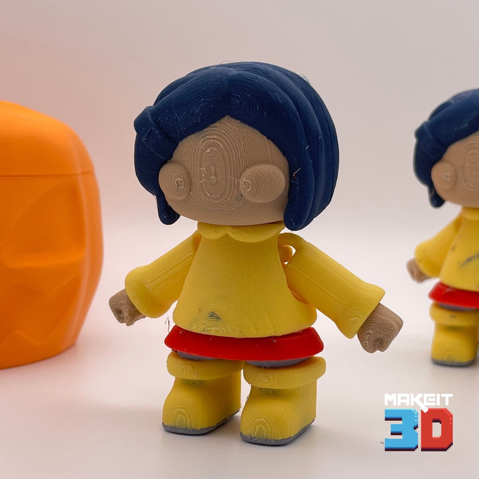 3D Printable Coraline  3D print model_3