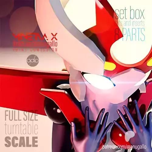 minerva x 3D print model