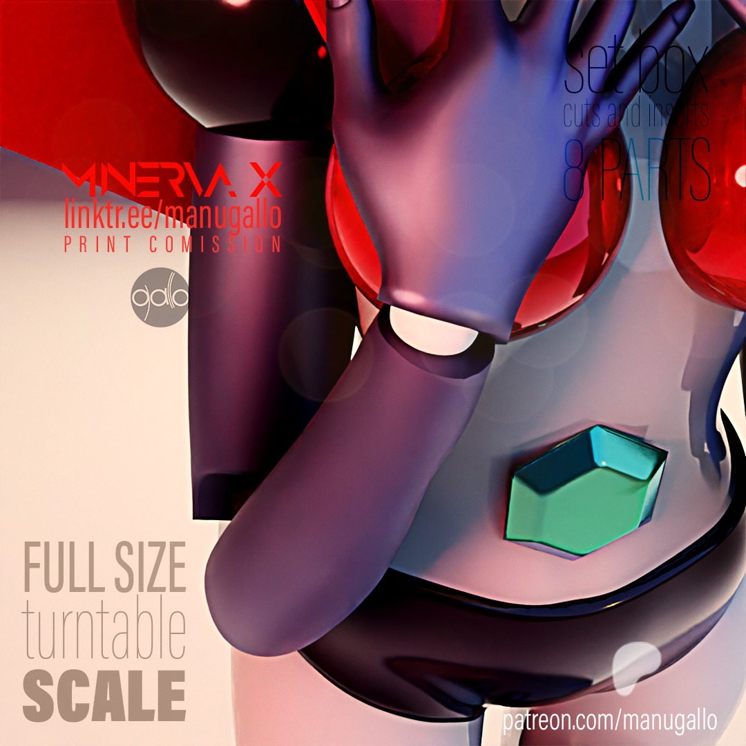 minerva x 3D print model_2