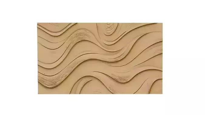 decor set wall panel relief mural CNC 25 