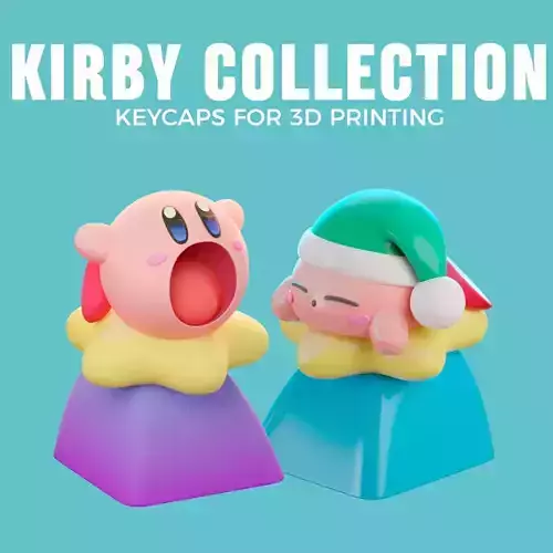 Kirby collection 3D print model 3D print model