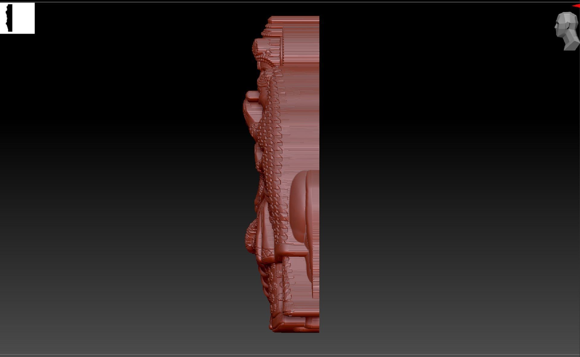 RATHA KIRSHNA WITH COW 3D print model_6