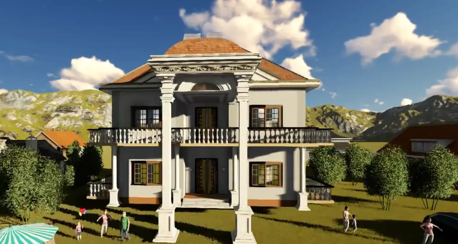 VILLA  3D model_0