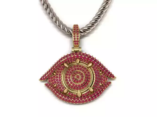 Thrid Eye necklace 