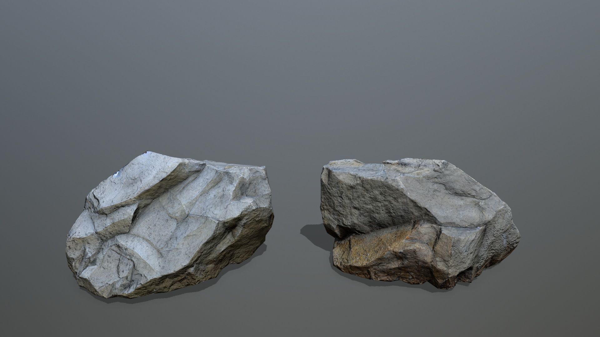 River Stones Low-poly 3D model_15