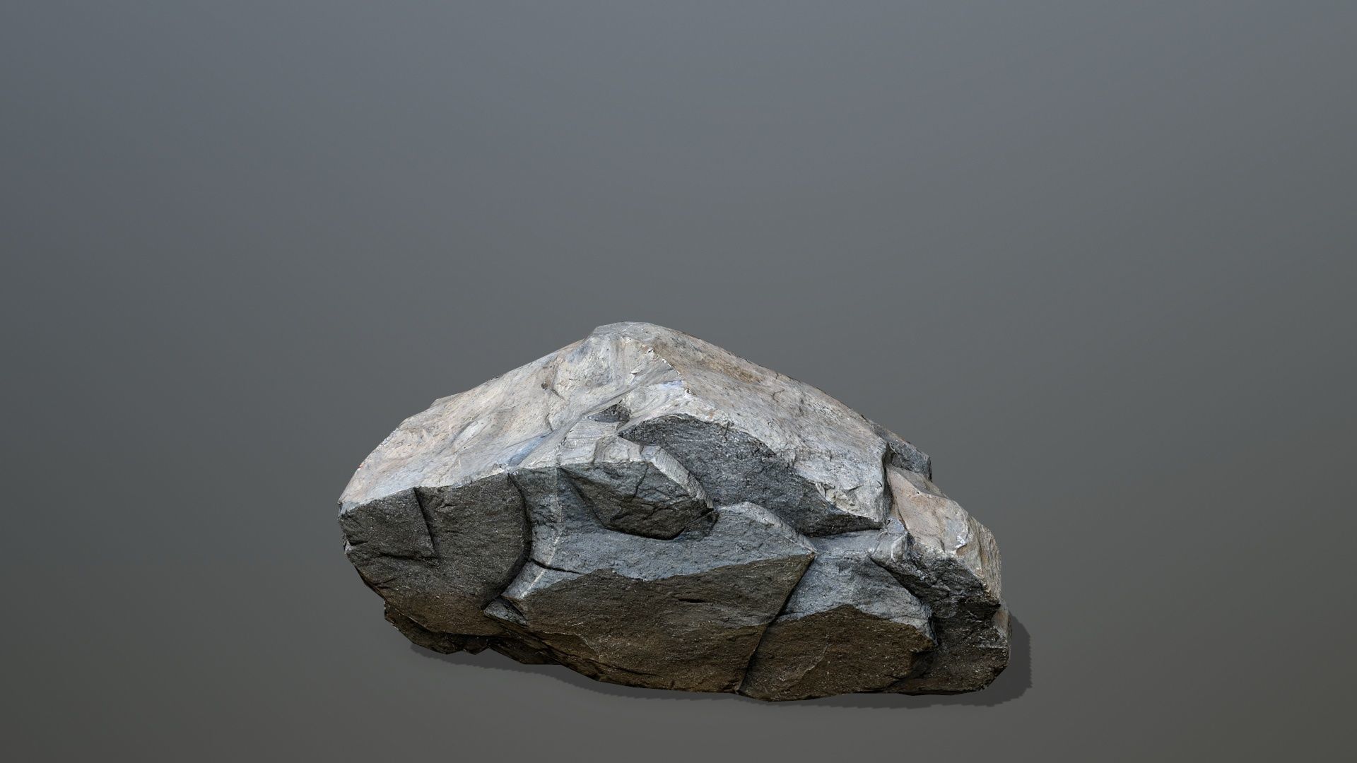 River Stones Low-poly 3D model_10