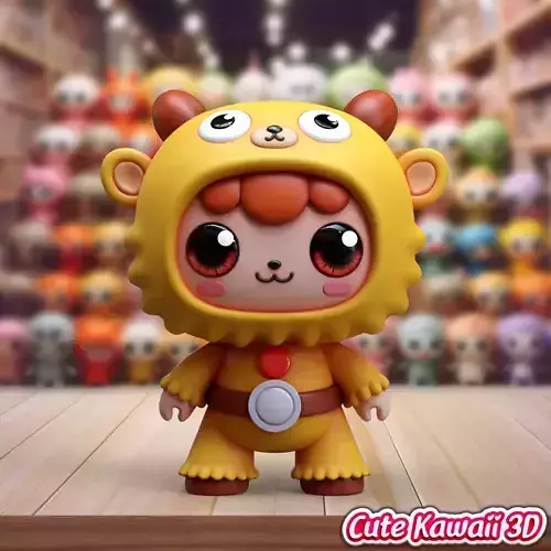 CUTE KAWAII 001 Free 3D print model