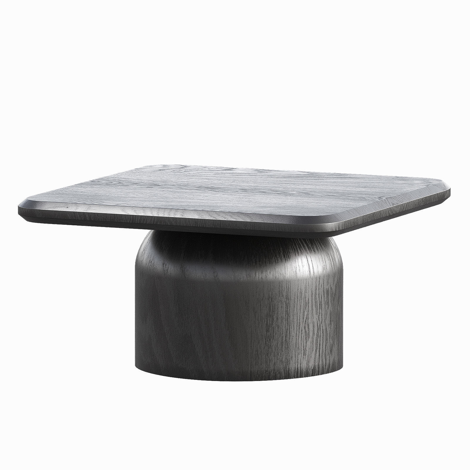 Black side table Cupola by Labrica 3D model_3