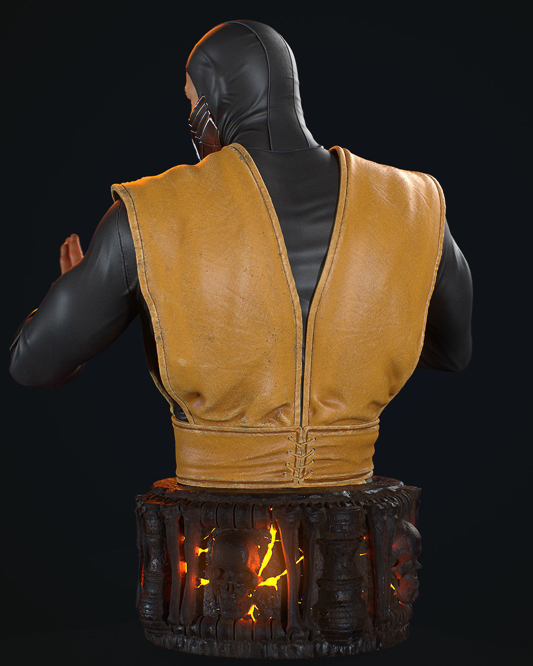 MORTAL KOMBAT BUST 3D print model_8
