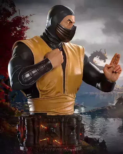 MORTAL KOMBAT BUST