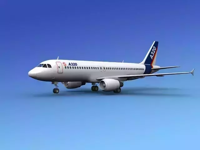 Airbus A320 1 3D model