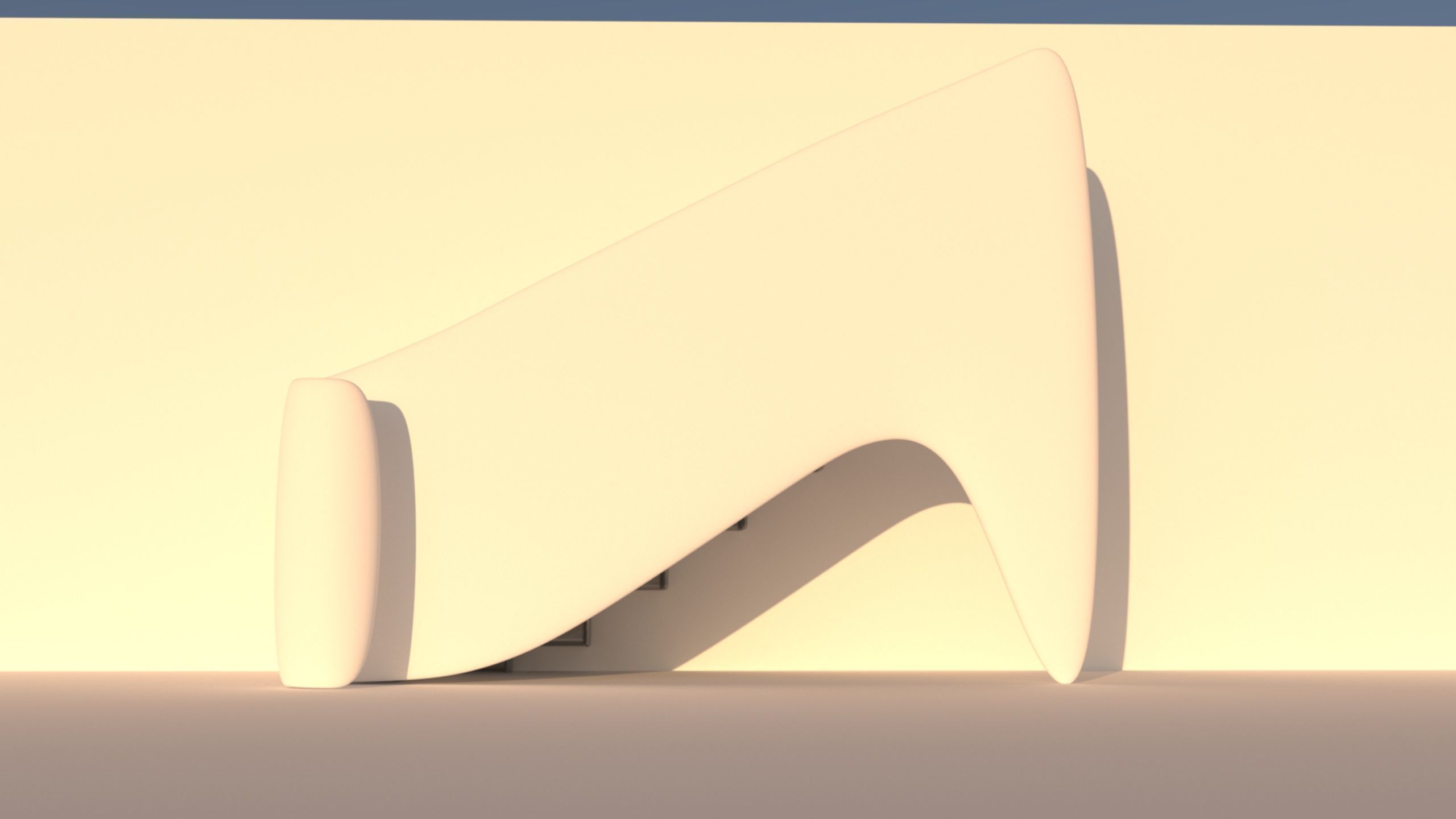 Organic stairs 3D model_6