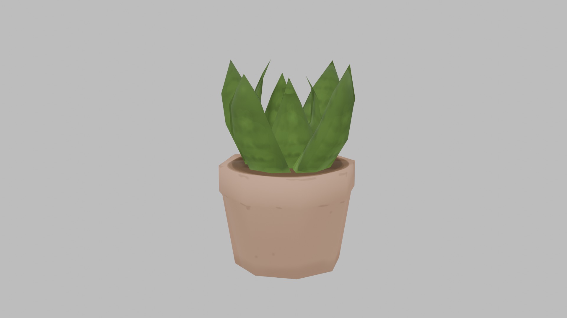 Plant Set 3D model_2